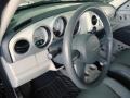 Pastel Slate Gray 2008 Chrysler PT Cruiser LX Steering Wheel
