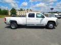 Summit White - Silverado 3500HD LTZ Crew Cab 4x4 Dually Photo No. 4