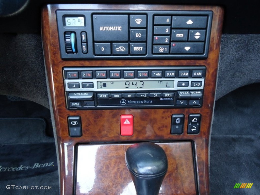 1992 Mercedes-Benz SL 500 Roadster Controls Photo #69992743