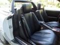 1992 Mercedes-Benz SL Black Interior Front Seat Photo