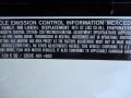 Info Tag of 1992 SL 500 Roadster