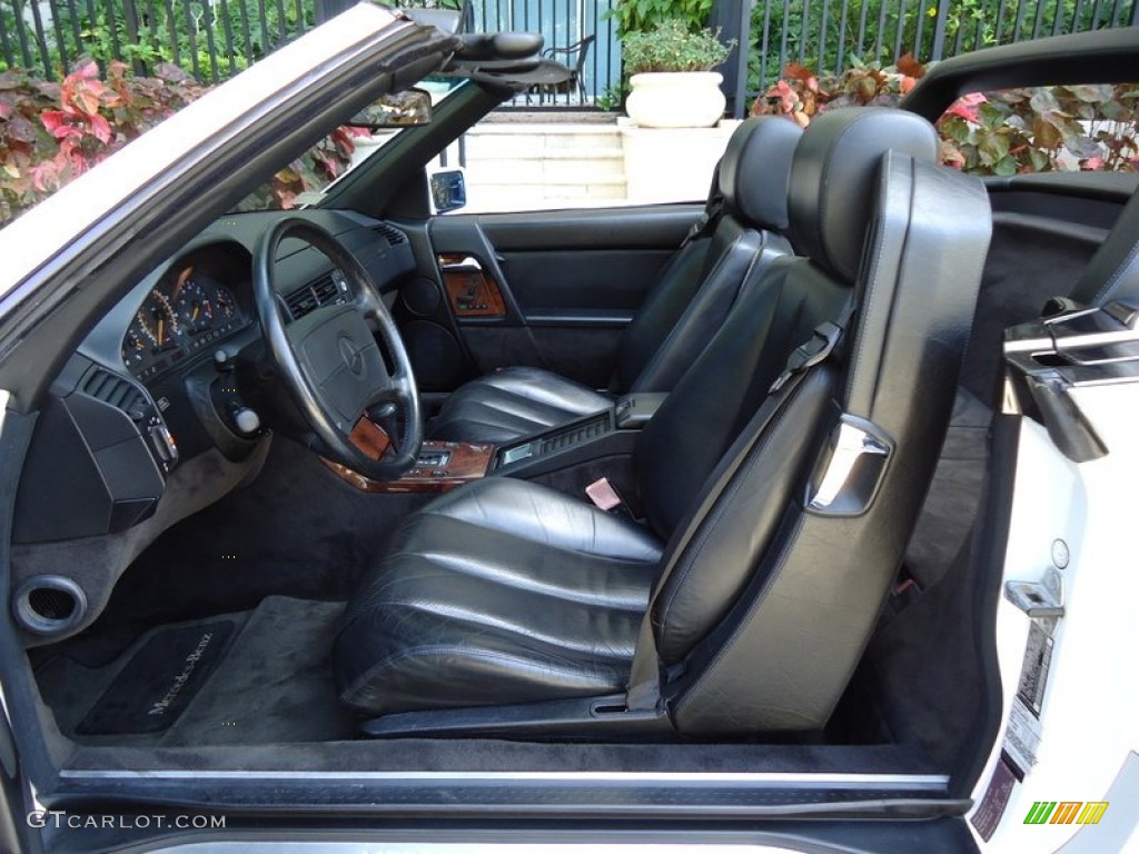 1992 Mercedes-Benz SL 500 Roadster Interior Color Photos