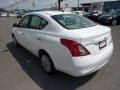 2012 Fresh Powder White Nissan Versa 1.6 SV Sedan  photo #5