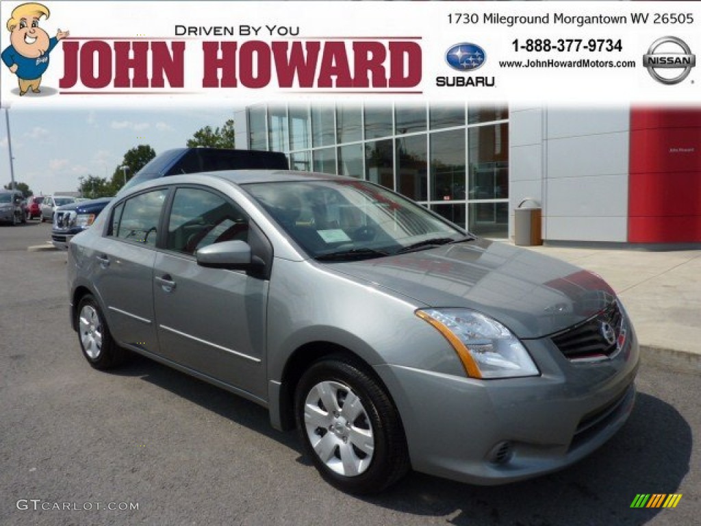 2012 Sentra 2.0 - Magnetic Gray Metallic / Charcoal photo #1