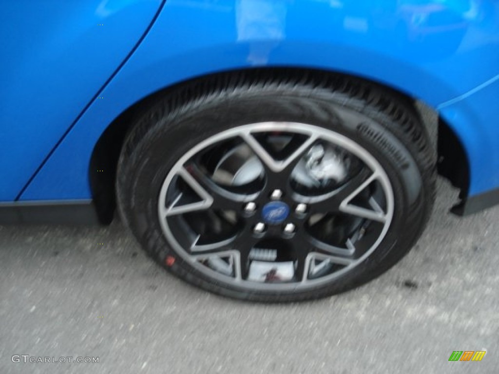 2013 Focus SE Hatchback - Blue Candy / Charcoal Black photo #9