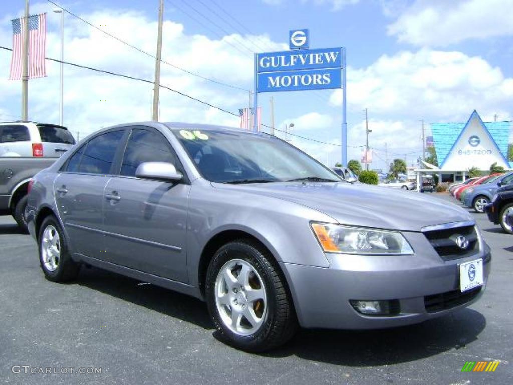 Steel Gray Hyundai Sonata