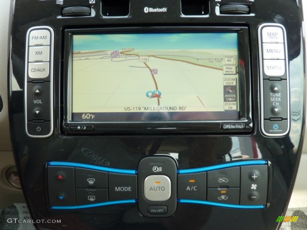 2012 Nissan LEAF SL Navigation Photo #69995689