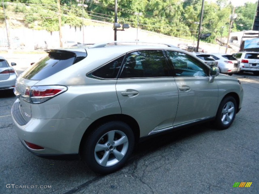 2013 RX 350 AWD - Satin Cashmere Metallic / Parchment/Espresso Birds Eye Maple photo #4