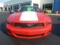 2010 Torch Red Ford Mustang V6 Premium Coupe  photo #8
