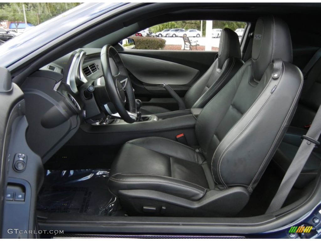Black Interior 2010 Chevrolet Camaro SS/RS Coupe Photo #69998343