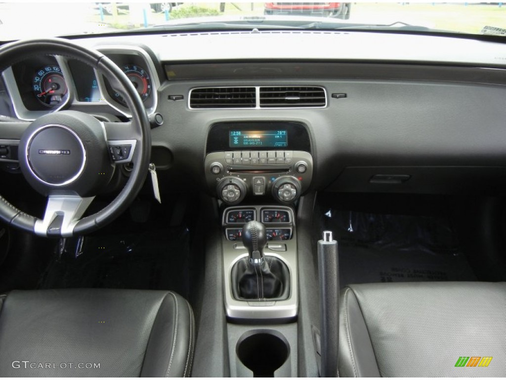 2010 Chevrolet Camaro SS/RS Coupe Black Dashboard Photo #69998435