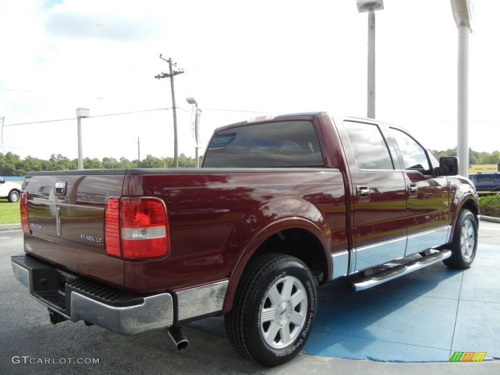 Dark Toreador Red Metallic 2006 Lincoln Mark LT SuperCrew Exterior Photo #69998622
