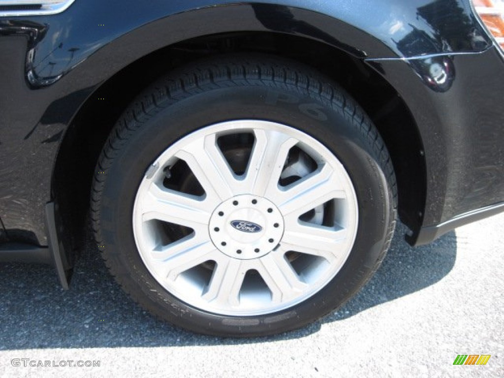 2008 Taurus Limited AWD - Dark Ink Blue Metallic / Medium Light Stone photo #4