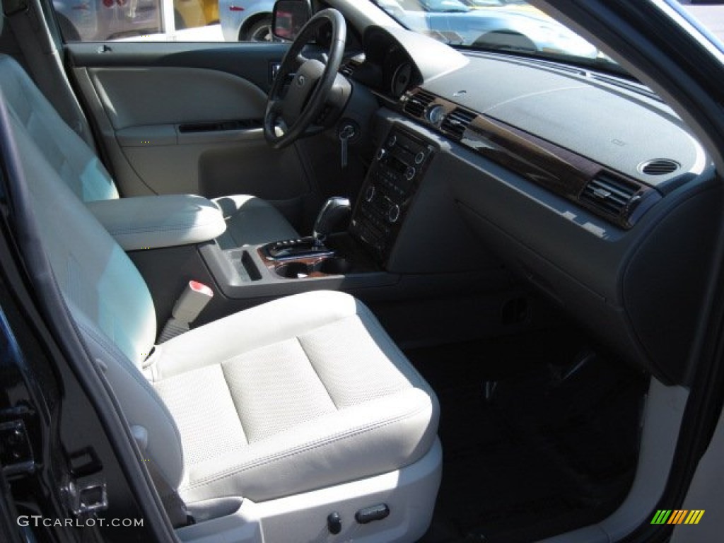 2008 Taurus Limited AWD - Dark Ink Blue Metallic / Medium Light Stone photo #5