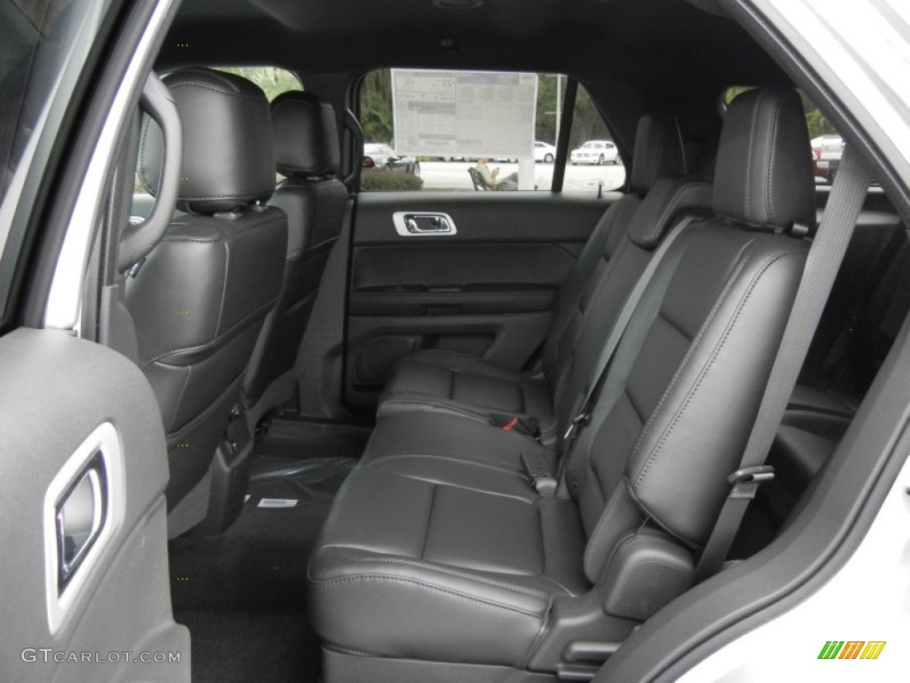 Charcoal Black Interior 2013 Ford Explorer XLT EcoBoost Photo #69999850