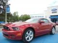2013 Red Candy Metallic Ford Mustang GT Coupe  photo #1