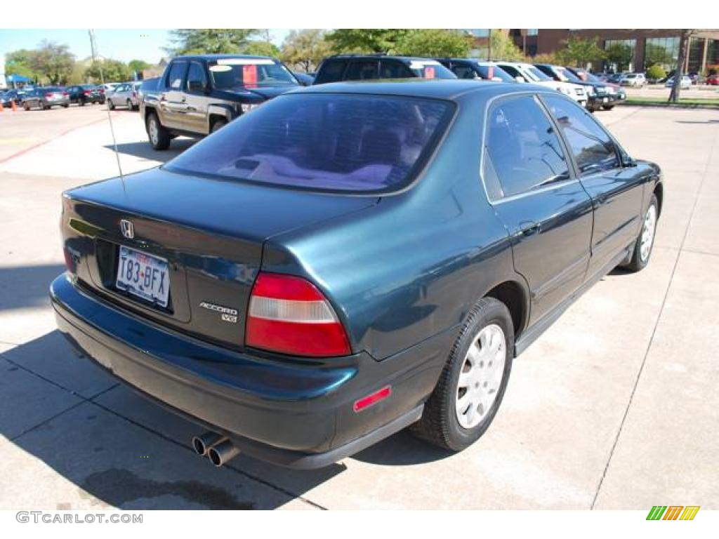1995 Accord LX V6 Sedan - Sherwood Green Pearl / Beige photo #7