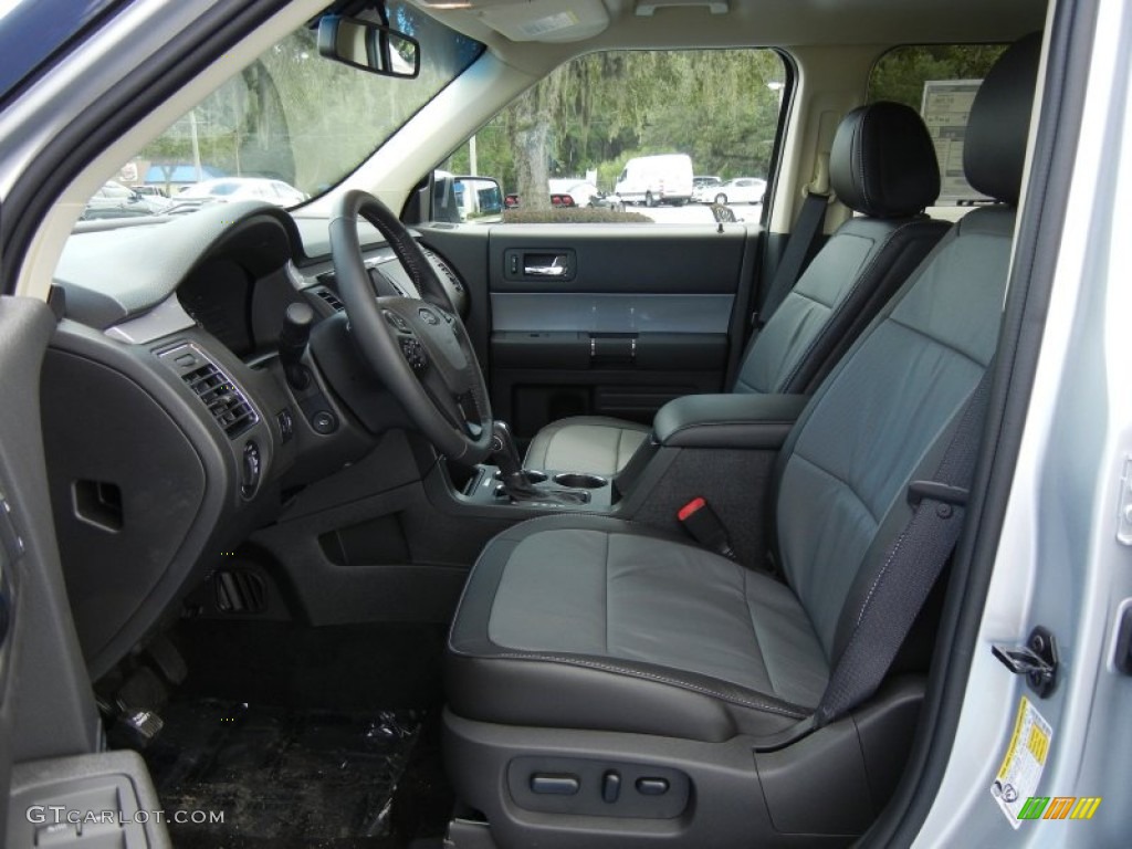 Charcoal Black Interior 2013 Ford Flex Limited Photo #70000628