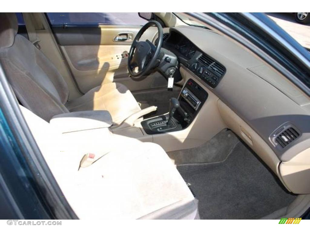1995 Accord LX V6 Sedan - Sherwood Green Pearl / Beige photo #18
