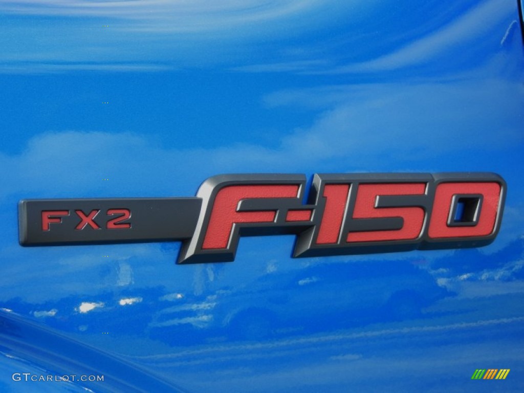 2012 F150 FX2 SuperCrew - Blue Flame Metallic / FX Sport Appearance Black/Red photo #4