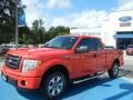 2012 Race Red Ford F150 STX SuperCab  photo #1