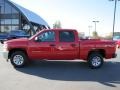 2012 Victory Red Chevrolet Silverado 1500 LS Crew Cab 4x4  photo #4