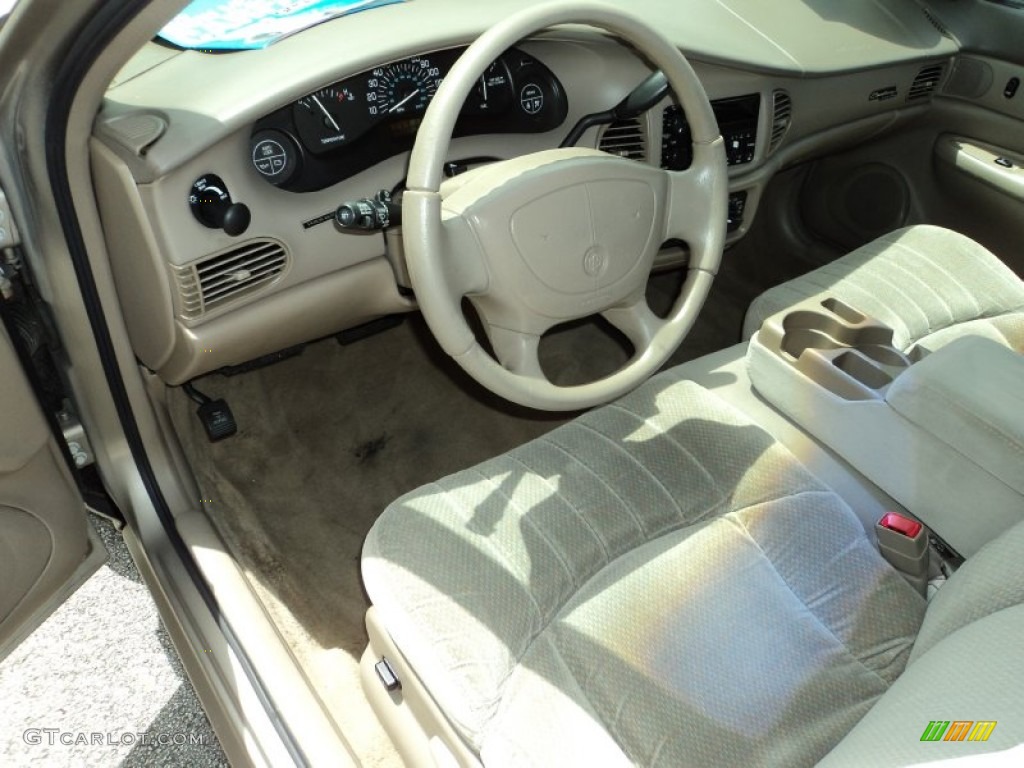 Taupe Interior 2001 Buick Century Custom Photo #70003689