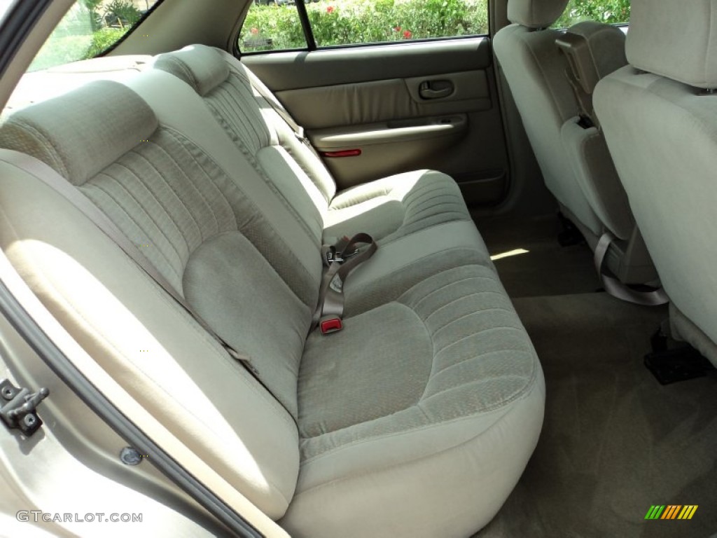2001 Buick Century Custom Rear Seat Photo #70003756