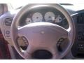 2002 Chrysler Voyager Taupe Interior Steering Wheel Photo