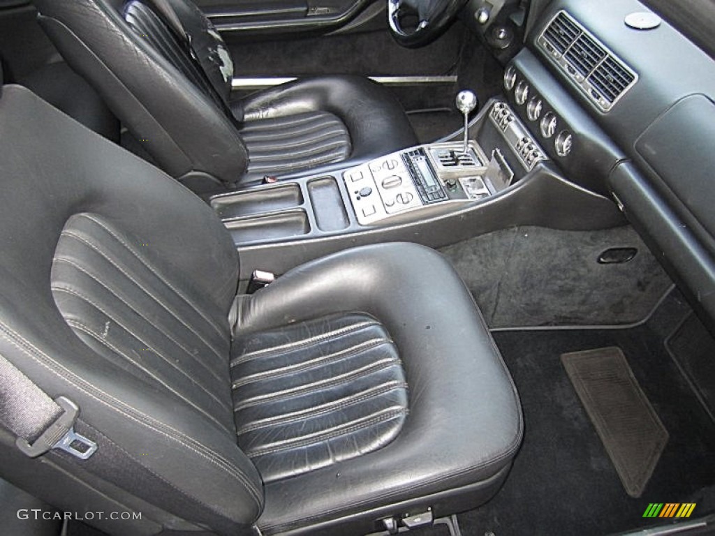 Nero (Black) Interior 1995 Ferrari 456 GT Photo #70004179