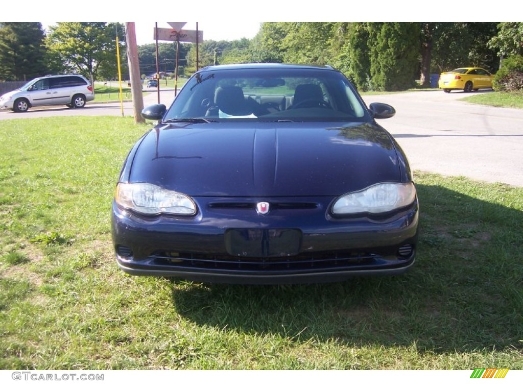 2002 Monte Carlo LS - Navy Blue Metallic / Medium Gray photo #2