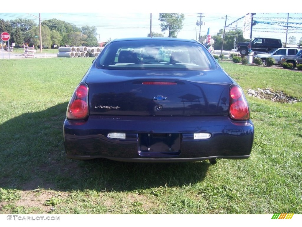 2002 Monte Carlo LS - Navy Blue Metallic / Medium Gray photo #5