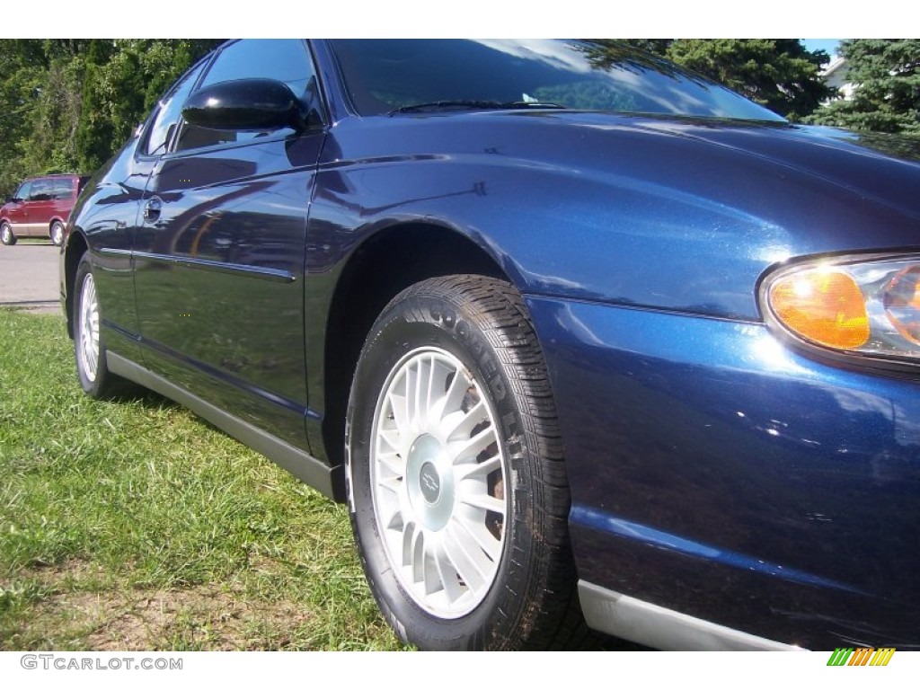 2002 Monte Carlo LS - Navy Blue Metallic / Medium Gray photo #11
