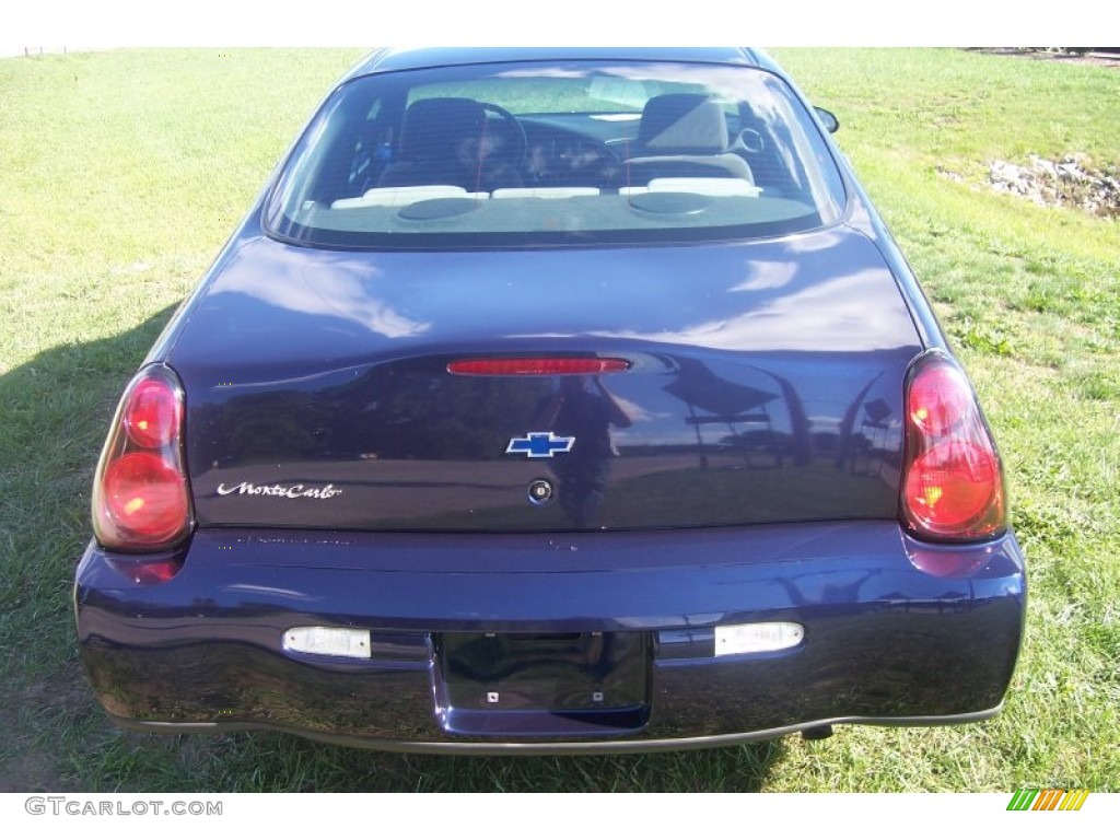 2002 Monte Carlo LS - Navy Blue Metallic / Medium Gray photo #13