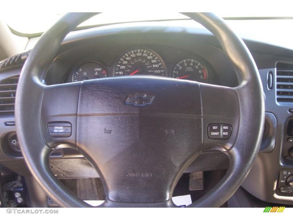 2002 Monte Carlo LS - Navy Blue Metallic / Medium Gray photo #17