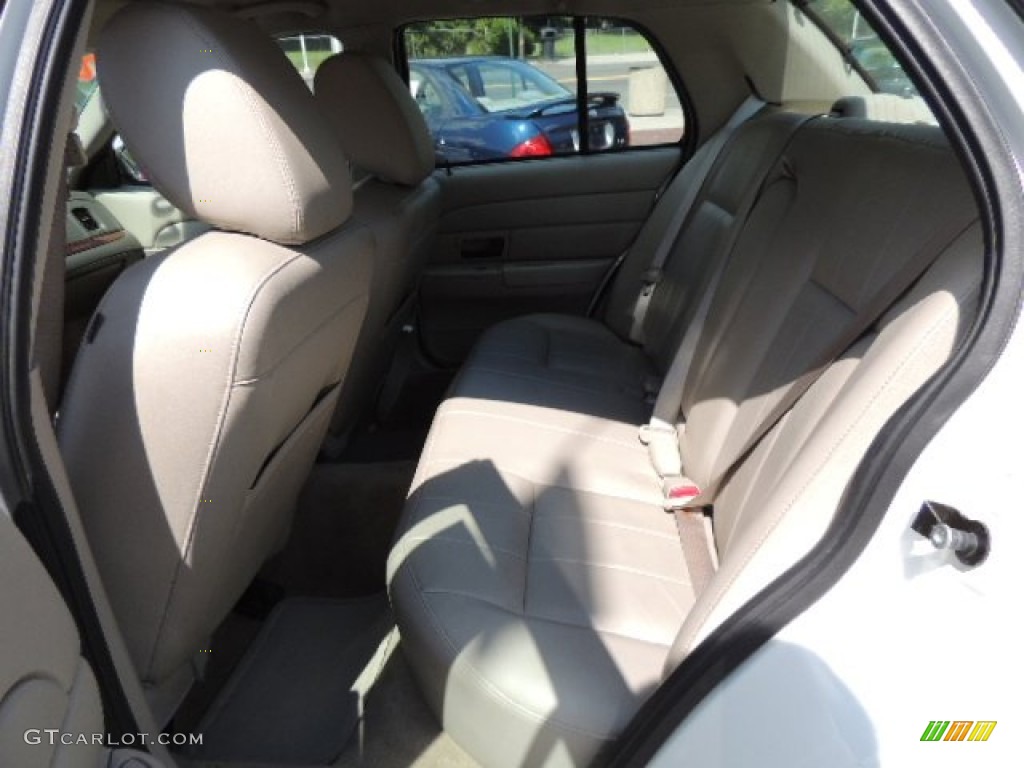 2011 Crown Victoria LX - Vibrant White / Medium Light Stone photo #10