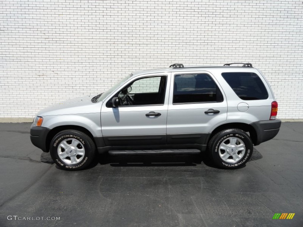 Satin Silver Metallic 2003 Ford Escape XLT V6 4WD Exterior Photo #70005967
