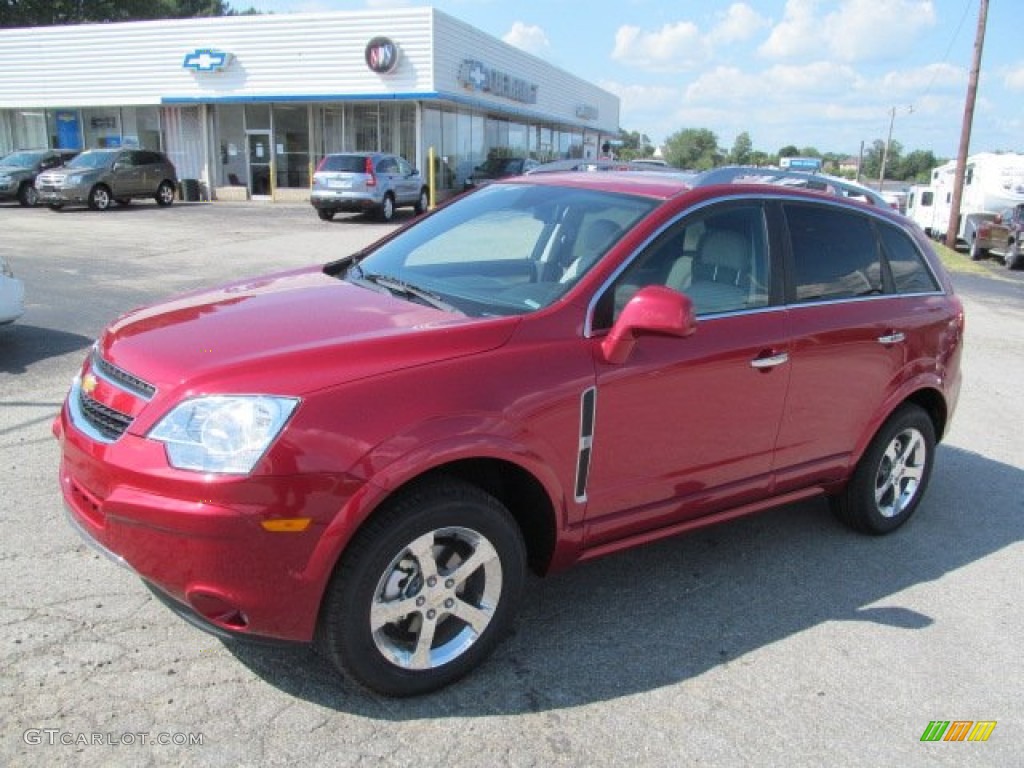 Crystal Red Tintcoat 2012 Chevrolet Captiva Sport LTZ AWD Exterior Photo #70006033