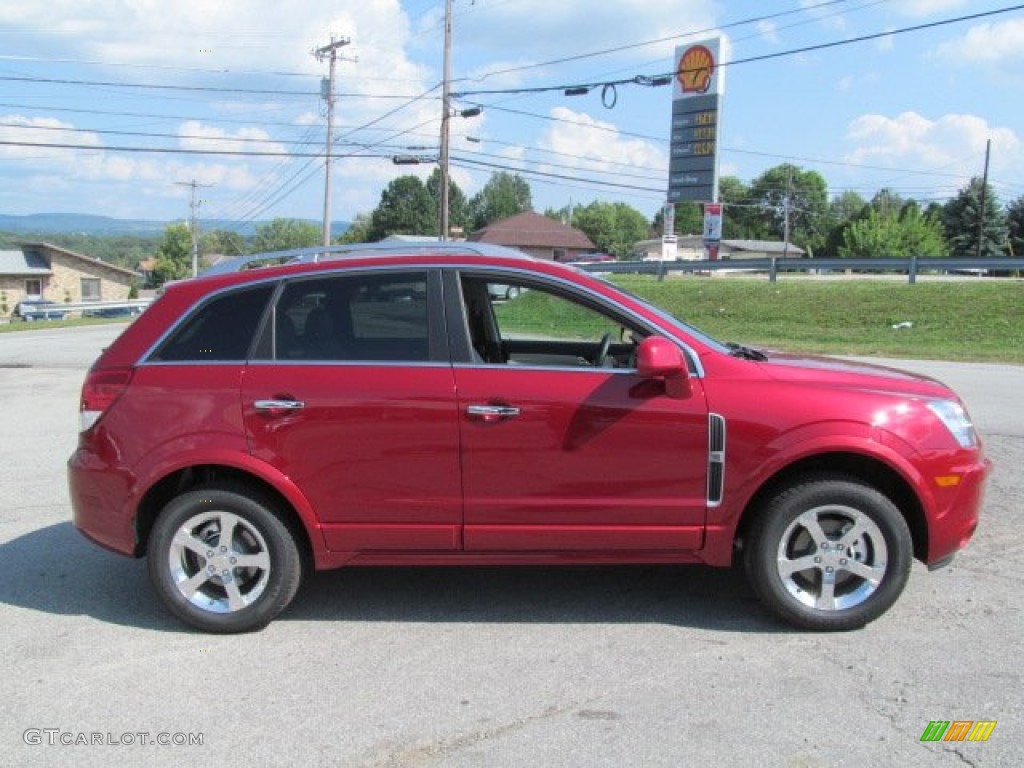 Crystal Red Tintcoat 2012 Chevrolet Captiva Sport LTZ AWD Exterior Photo #70006130