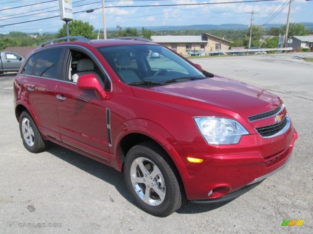 Crystal Red Tintcoat 2012 Chevrolet Captiva Sport LTZ AWD Exterior Photo #70006141