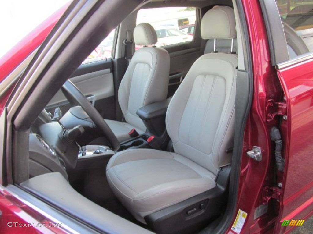 Black/Light Titanium Interior 2012 Chevrolet Captiva Sport LTZ AWD Photo #70006214