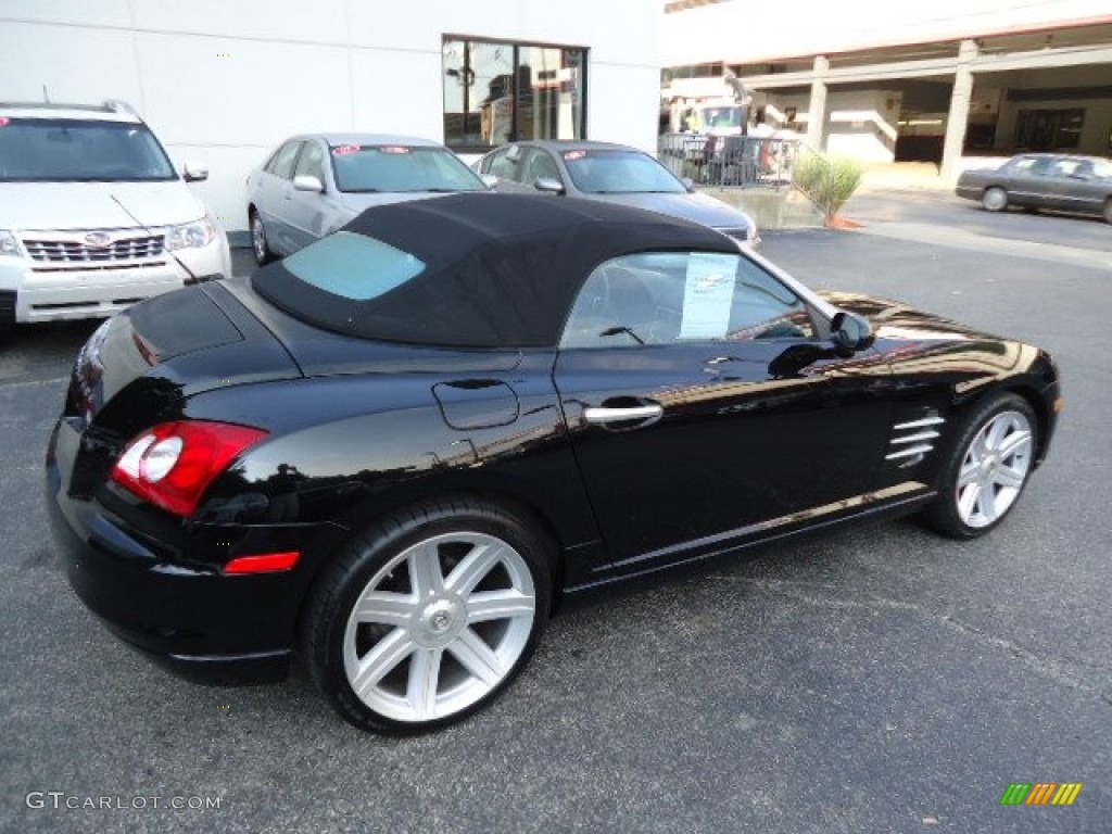 Black 2005 Chrysler Crossfire Limited Roadster Exterior Photo #70006311