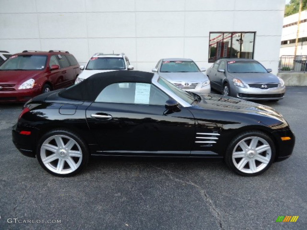 Black 2005 Chrysler Crossfire Limited Roadster Exterior Photo #70006323