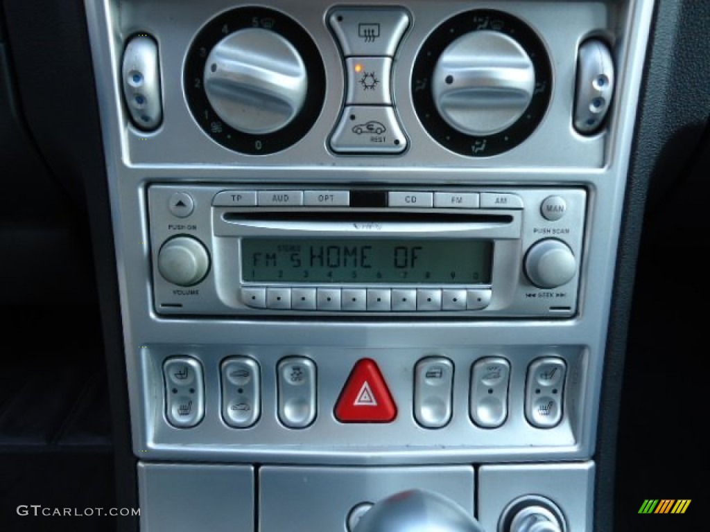 2005 Chrysler Crossfire Limited Roadster Controls Photo #70006379