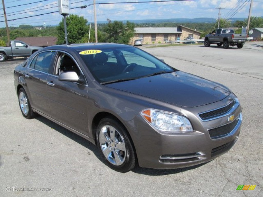 Mocha Steel Metallic 2012 Chevrolet Malibu LT Exterior Photo #70006592