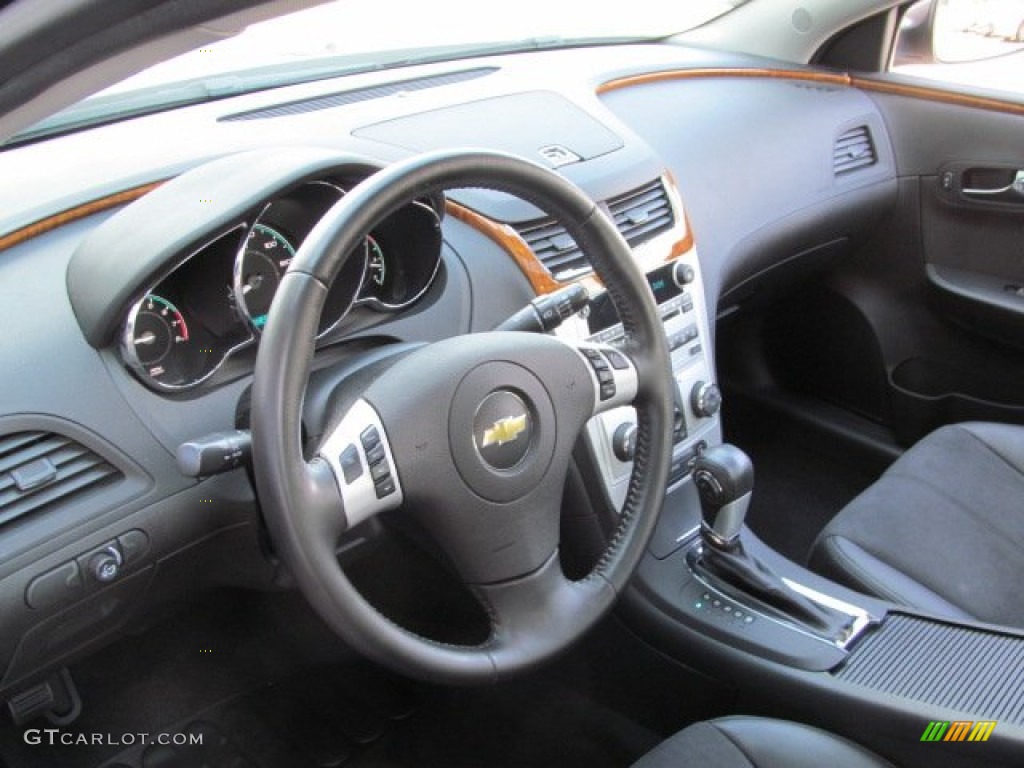 2012 Chevrolet Malibu LT Ebony Dashboard Photo #70006659