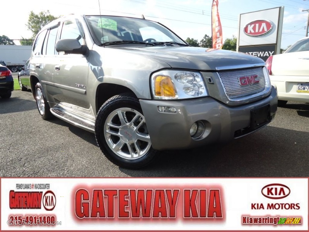 2007 Envoy Denali 4x4 - Graphite Gray Metallic / Light Gray photo #1