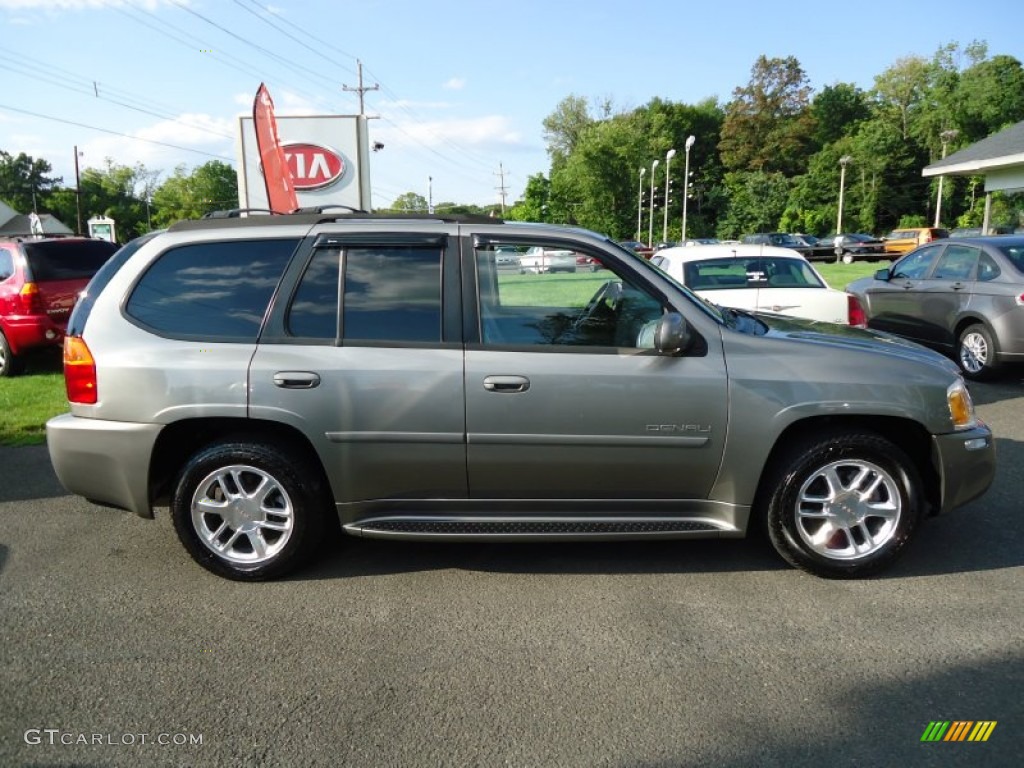 2007 Envoy Denali 4x4 - Graphite Gray Metallic / Light Gray photo #4