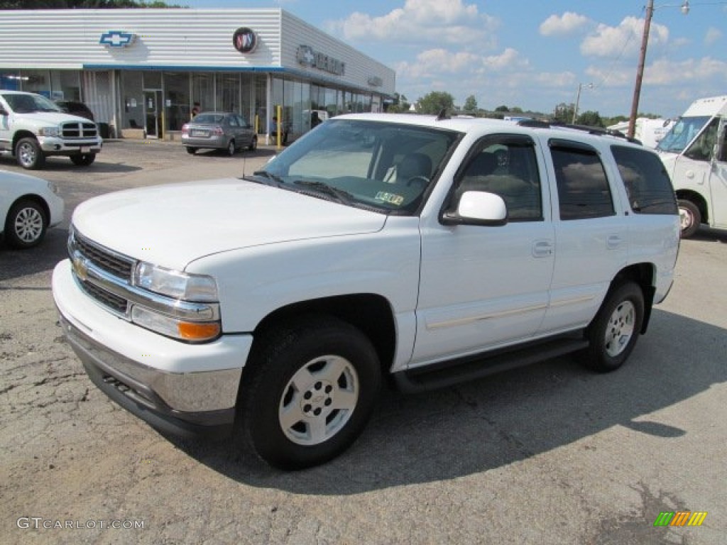 2006 Tahoe LT 4x4 - Summit White / Gray/Dark Charcoal photo #1