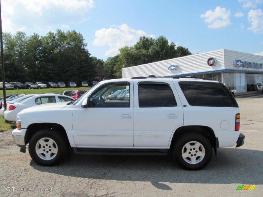 2006 Tahoe LT 4x4 - Summit White / Gray/Dark Charcoal photo #4